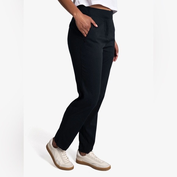 Lole Miles Pants High Rise Classic Fit Black - Picture 3 of 10